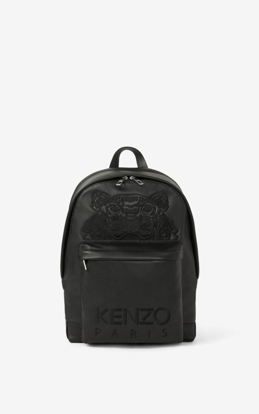 Mochila Kenzo Kampus Tiger Cuero Hombre Negras - SKU.0499581